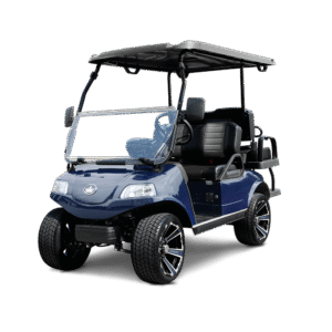 Mediterranean Blue Evolution Classic 4 Plus - For Sale at Bennett's Golf Carts